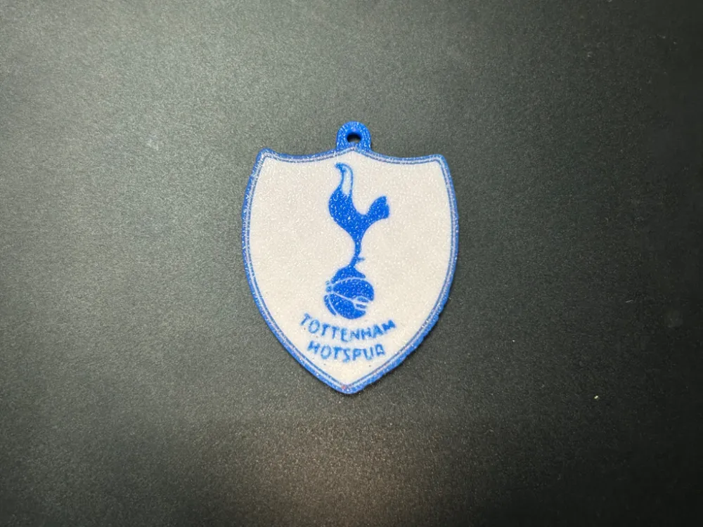 Tottenham Hotspur Keychain - Free 3D Print Model - MakerWorld