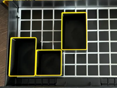 14U Gridfinity Bins for Dewalt Toughsystem Drawer