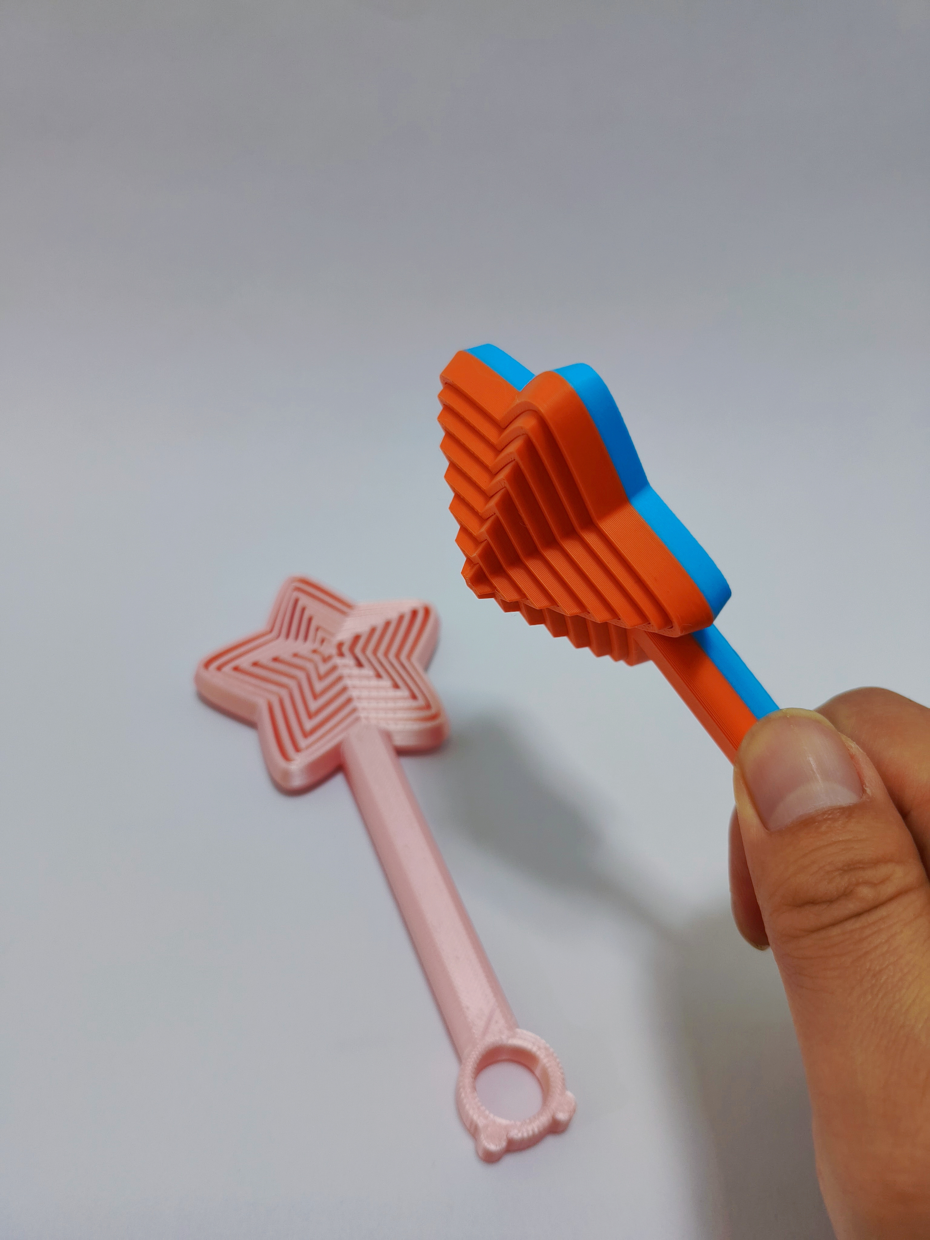 Miniatura 4 do modelo 3D 星星萝卜塔解压拍拍棒