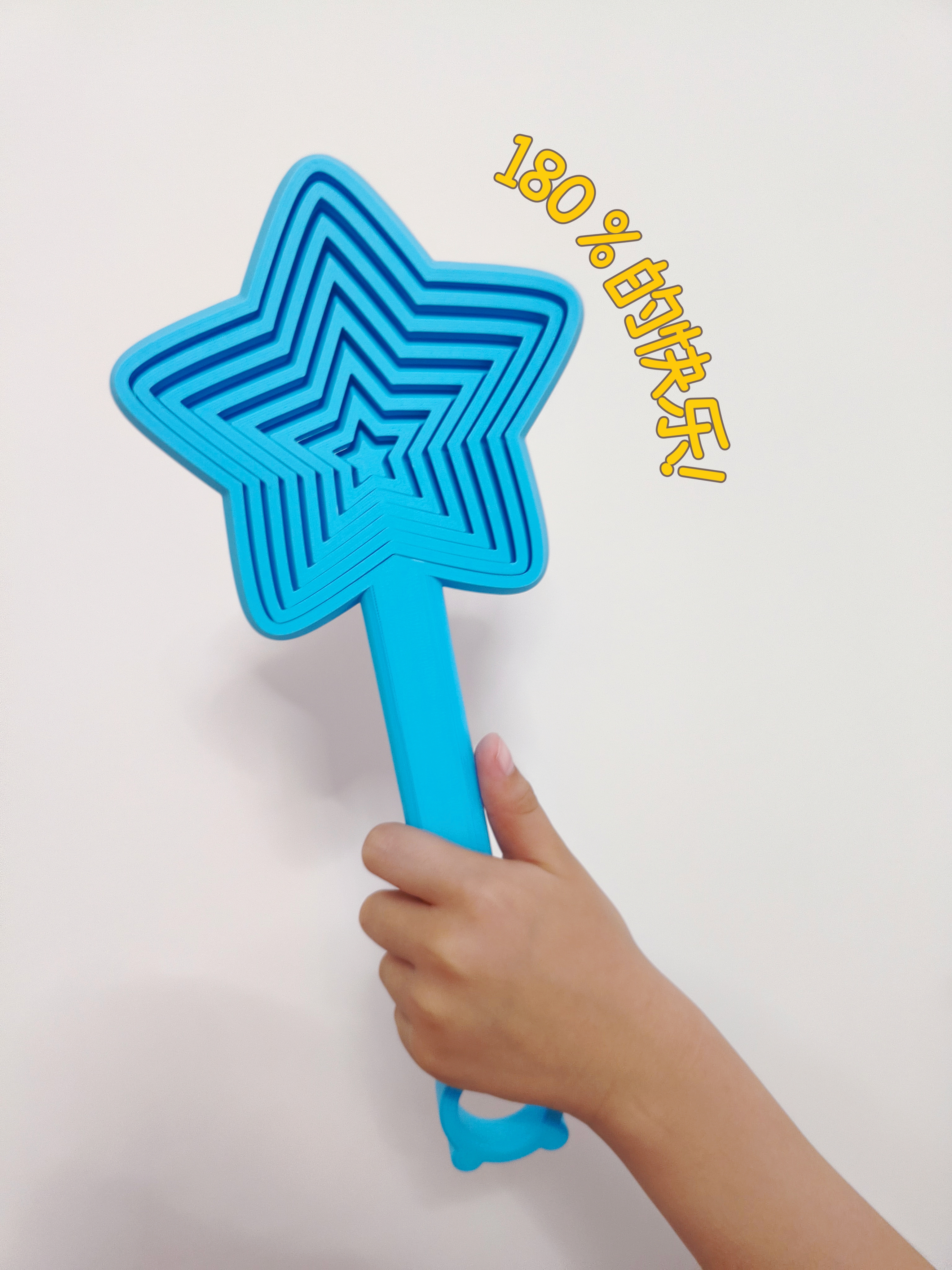 Miniatura 5 do modelo 3D 星星萝卜塔解压拍拍棒