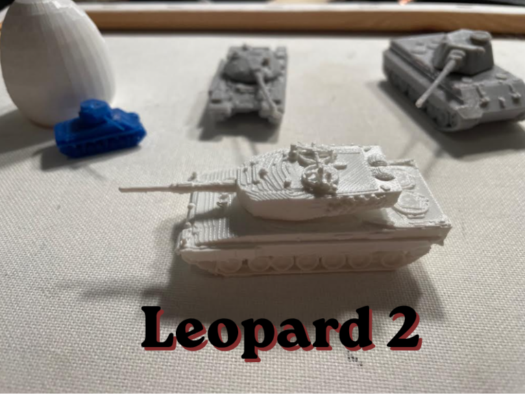 Leopard 2 A1: Mini German Tank MBT