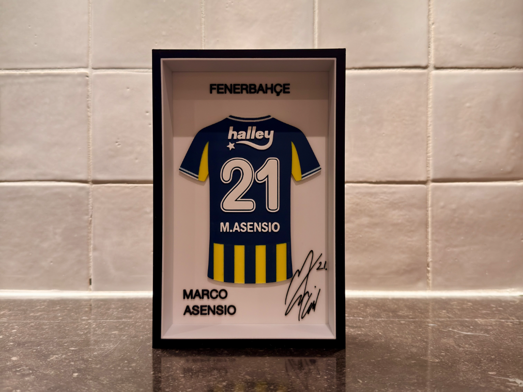 Marco Asensio - Fenerbahçe - Jersey Frame
