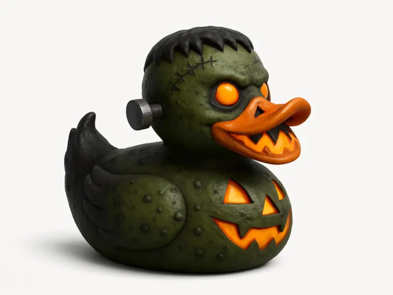 Canard-Frankenstein d'Halloween Multipart