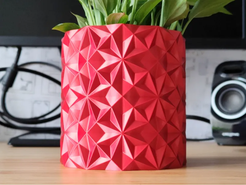 Geometric Star Plant pot Planter - Vase mode