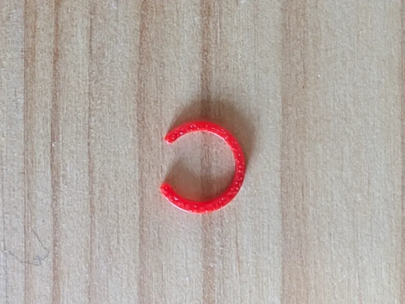 Oral-B toothbrush head coloured rings