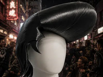 Japanese Delinquent Pompadour