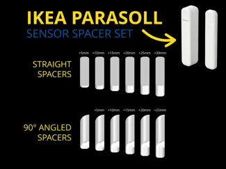 IKEA Parasoll Sensor Spacer Set (6 Sizes)