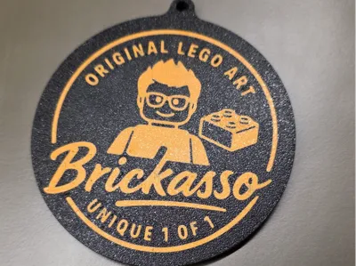 Brickasso Logo and QRcode