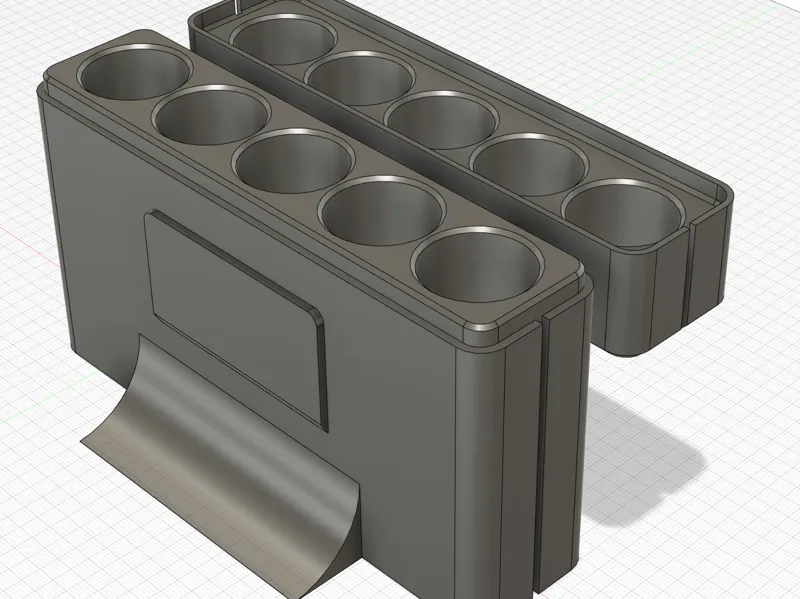HACH 2100N turbidity standards container
