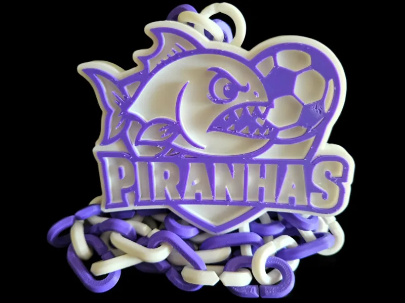 Piranhas Soccer Team Mini Hype Chain