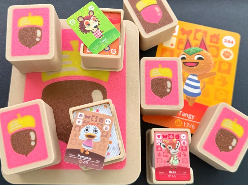Animal Crossing Mini Amiibo Cards Box