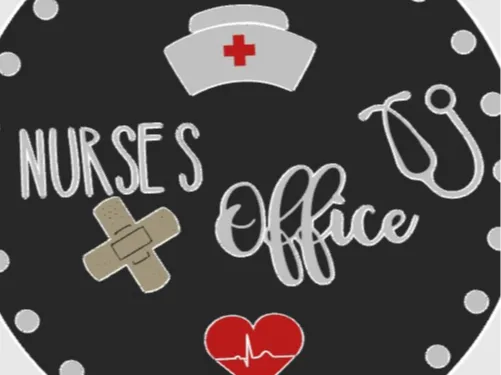 Nurses Office Sign