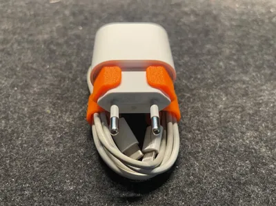 Charger and cable clip