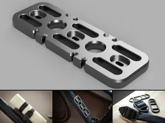 Universal Bike Mount System (M5 Bottle Cage Mount)