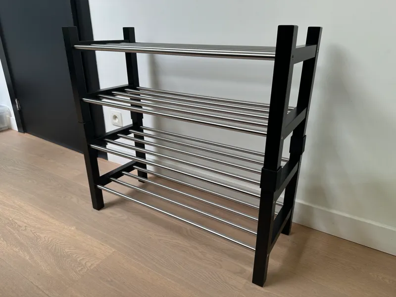 IKEA TJUSIG shoe rack adapter