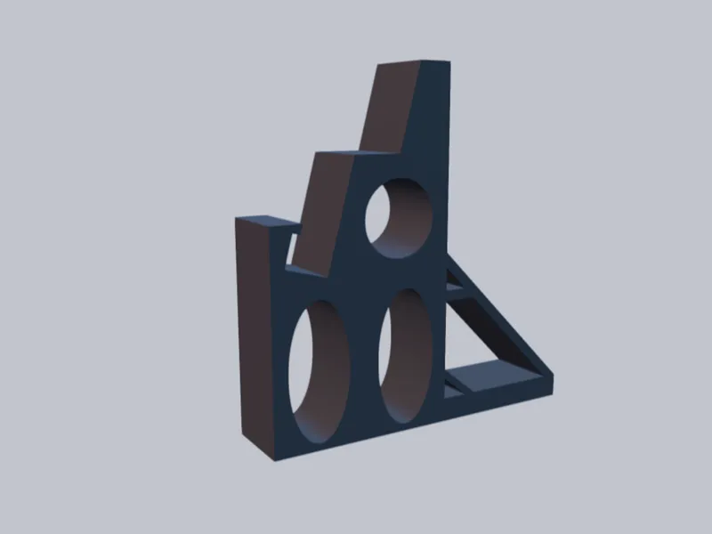 Monitor stand for 17" to 27" monitors