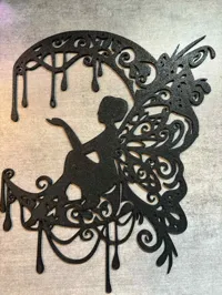 Art mural lune — photo 4