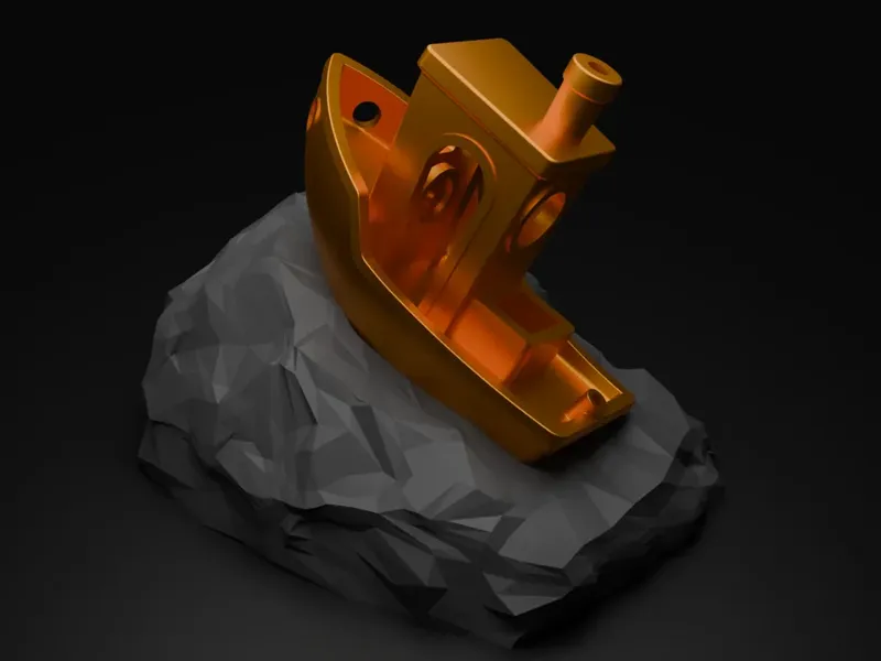 stranded benchy (benchy holder)