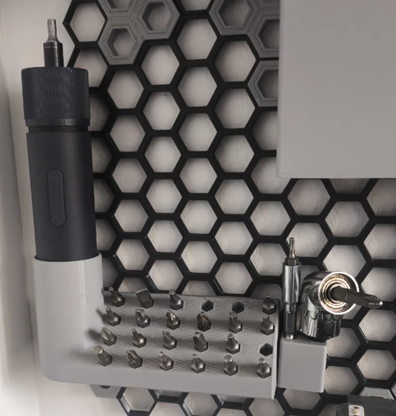 HOTO scredriver honeycomb storage