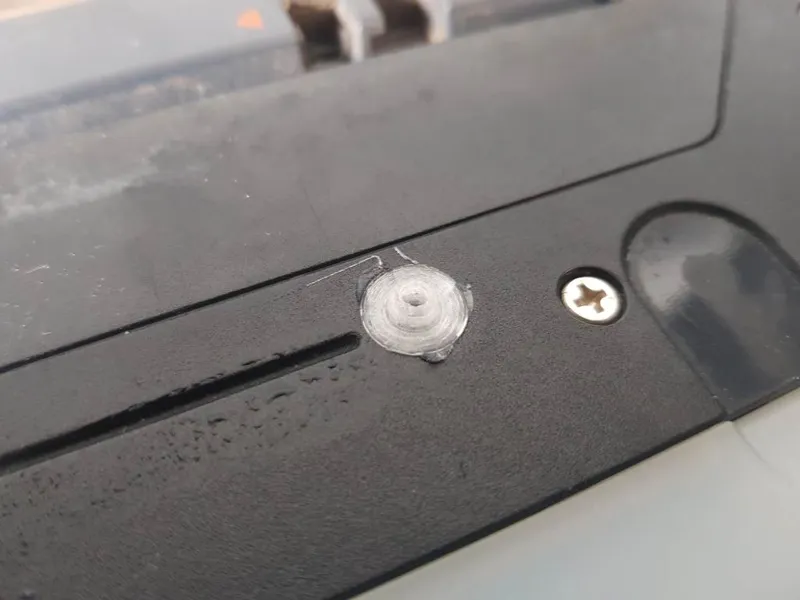 Roborock S5 Max - raised water nozzle