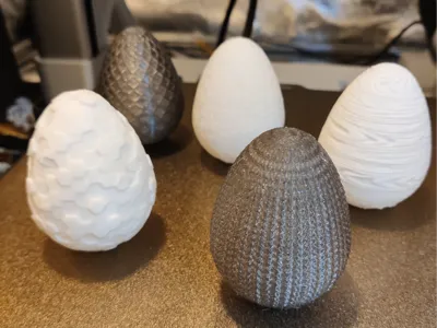 Textured Eggs