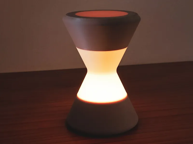 Hourglass Lamp