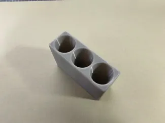 艾状压制模板
