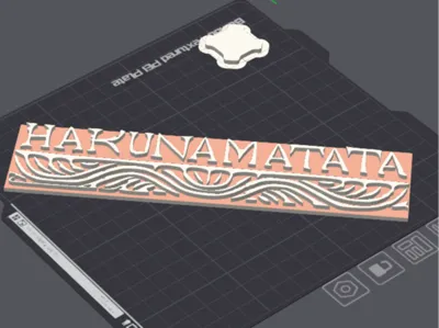 Hakuna Matata Sign