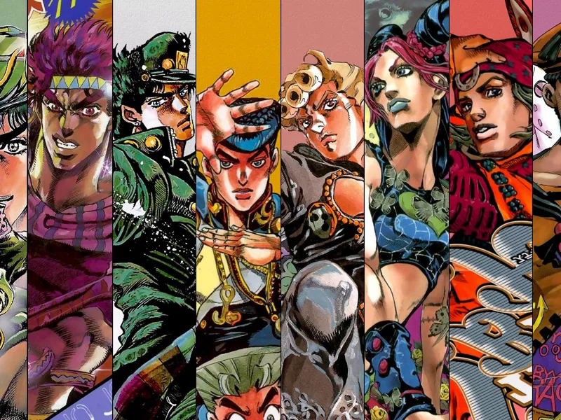 jojo's bizarre adventure lithophane monocrom