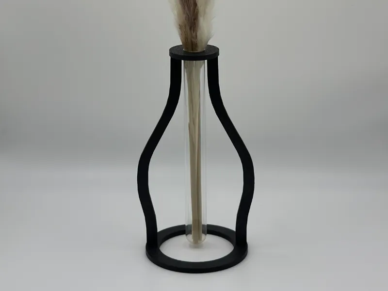 Silhouette Vase - bauchig
