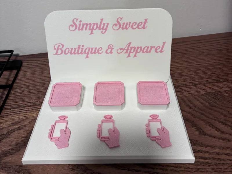 NFC Display Tag | Tap to Pay | Social Media Link