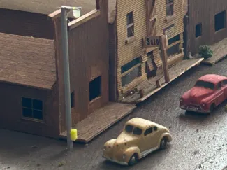 N Scale Light Post