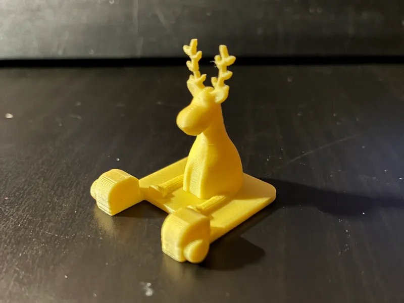 [On My Way] Raindeer_Cartoon Animal Car