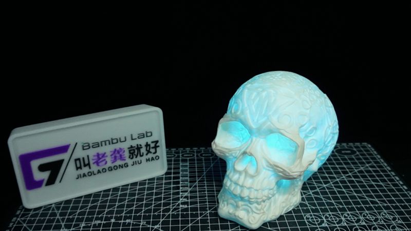 骷髅头灯
