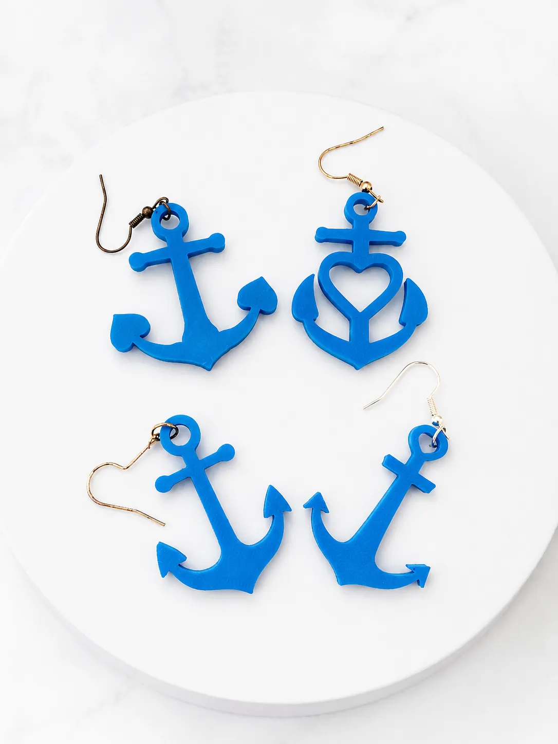 Cute Anchor Earrings view 4