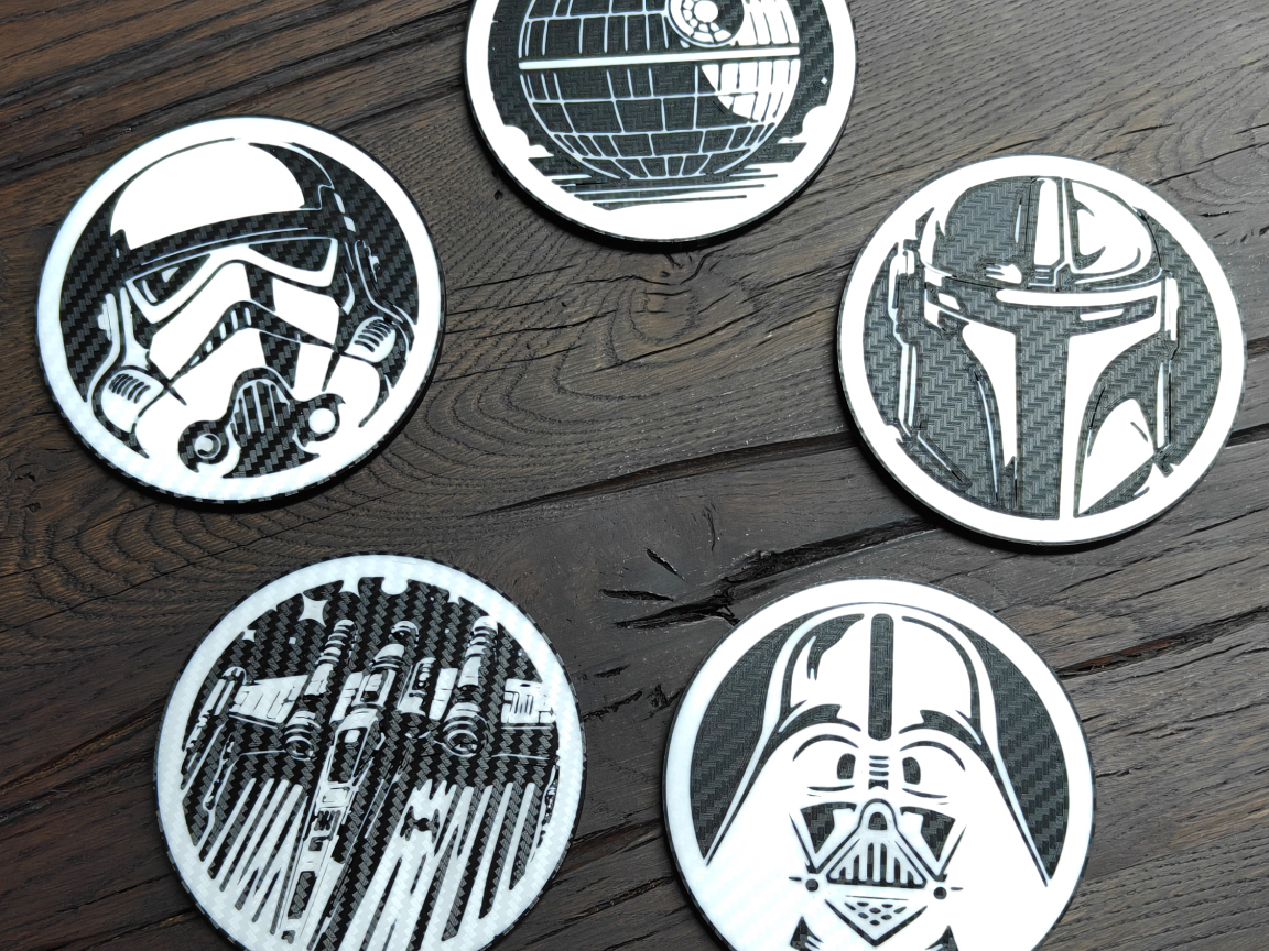 Coasters of Star Wars