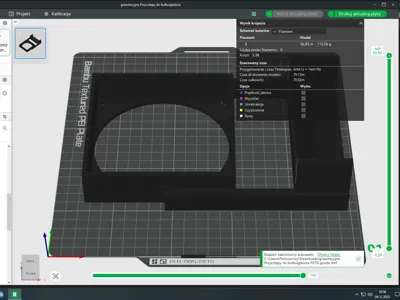 Gravity attachments for bulbulglator PETG