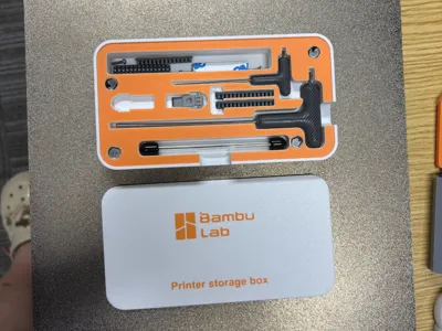 A1/A1 mini Compact Multi-Use Case - Wrenches with Built-in Magnets - Easy to Access