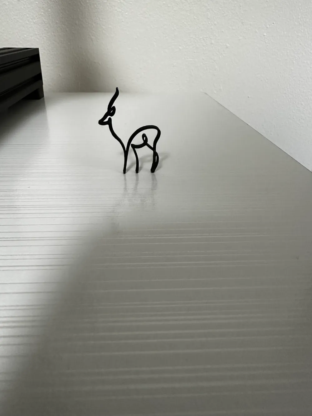 Single Line Art Christmas Reindeer by Thomas Sundberg - MakerWorld
