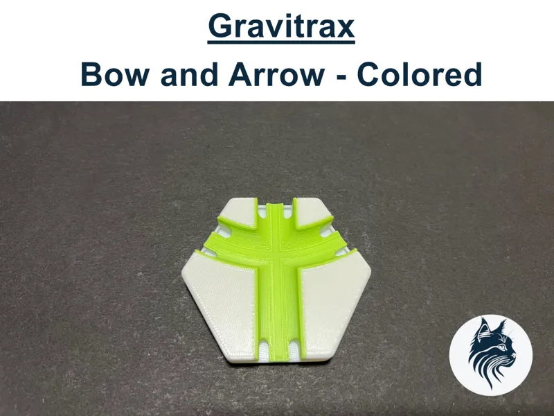 Gravitrax farbiges Element - Pfeil und Bogen