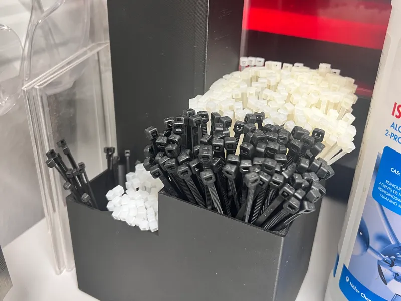 Cable Tie Tower (Desktop Dispenser/Organizer)