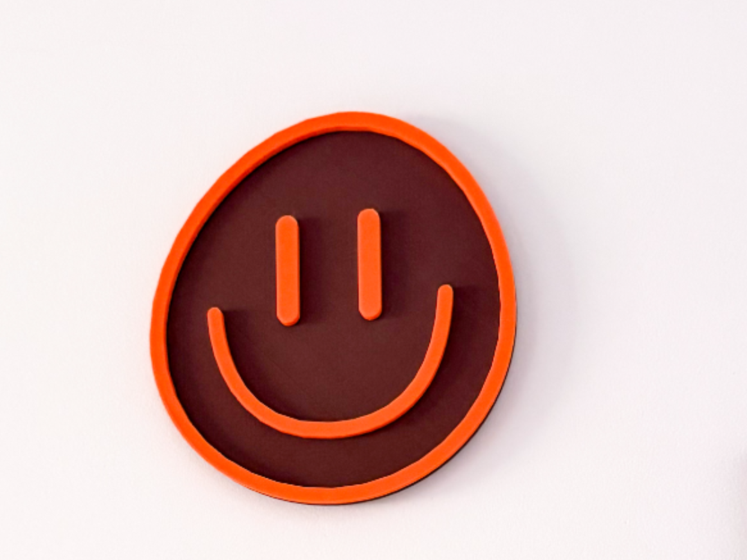 Happy Face – Retro Smiley Wall Art
