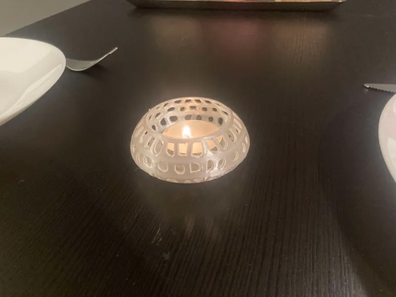 Tealight Holder Voronoi