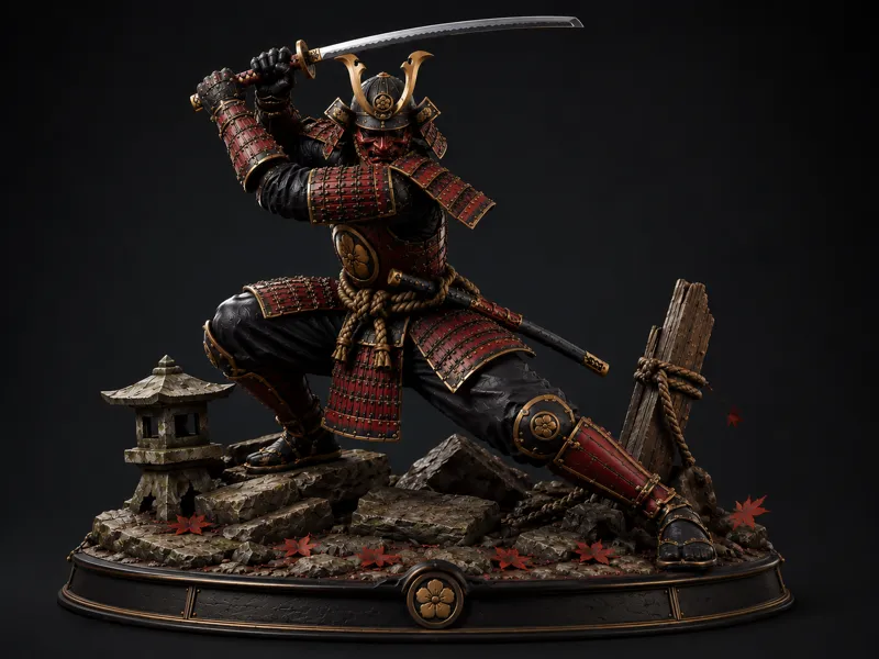 Samurai Warrior Figure