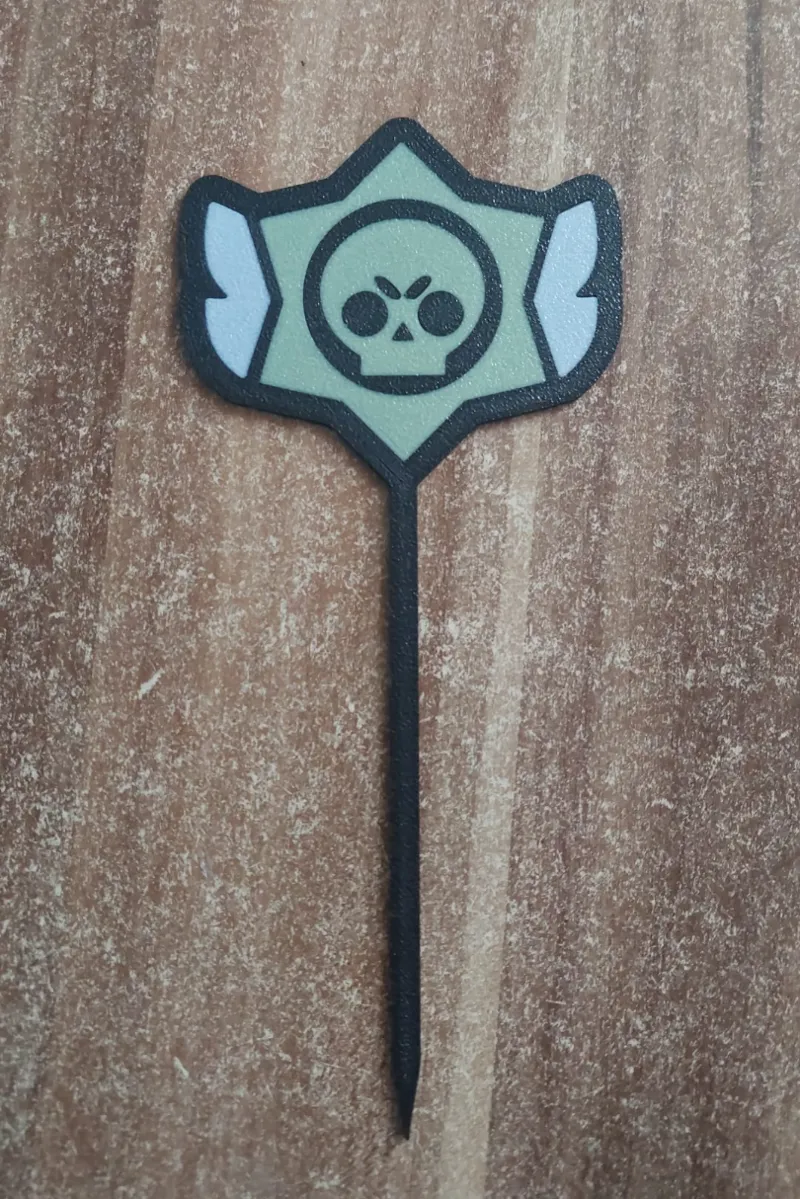 Brawl stars cake topper