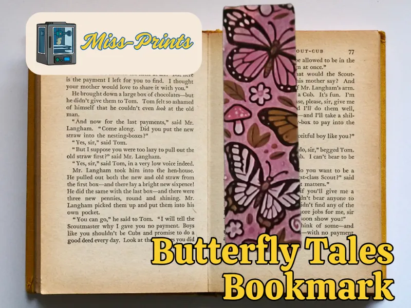 Butterfly Tales Bookmark
