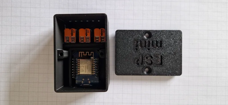 ESP mini Case with 2er Wago
