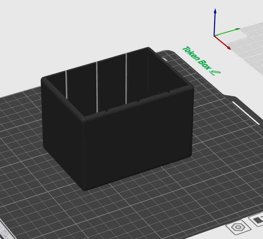 Miniatura 2 do modelo 3D Command Post: Modular Magic: The Gathering Storage