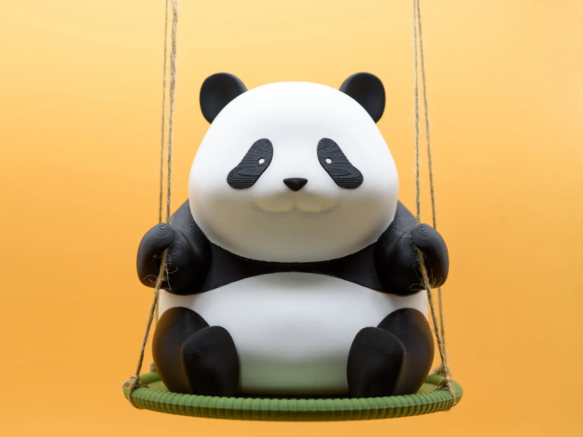 Miniatura 1 do modelo 3D 秋千熊猫灯笼