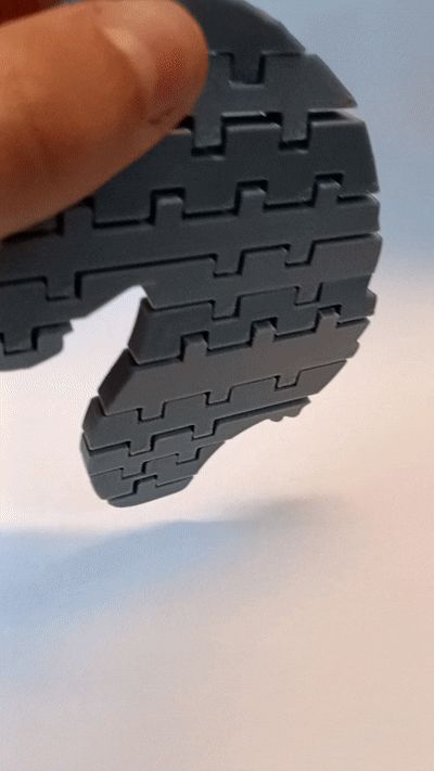 Flexi horse head fidget toy